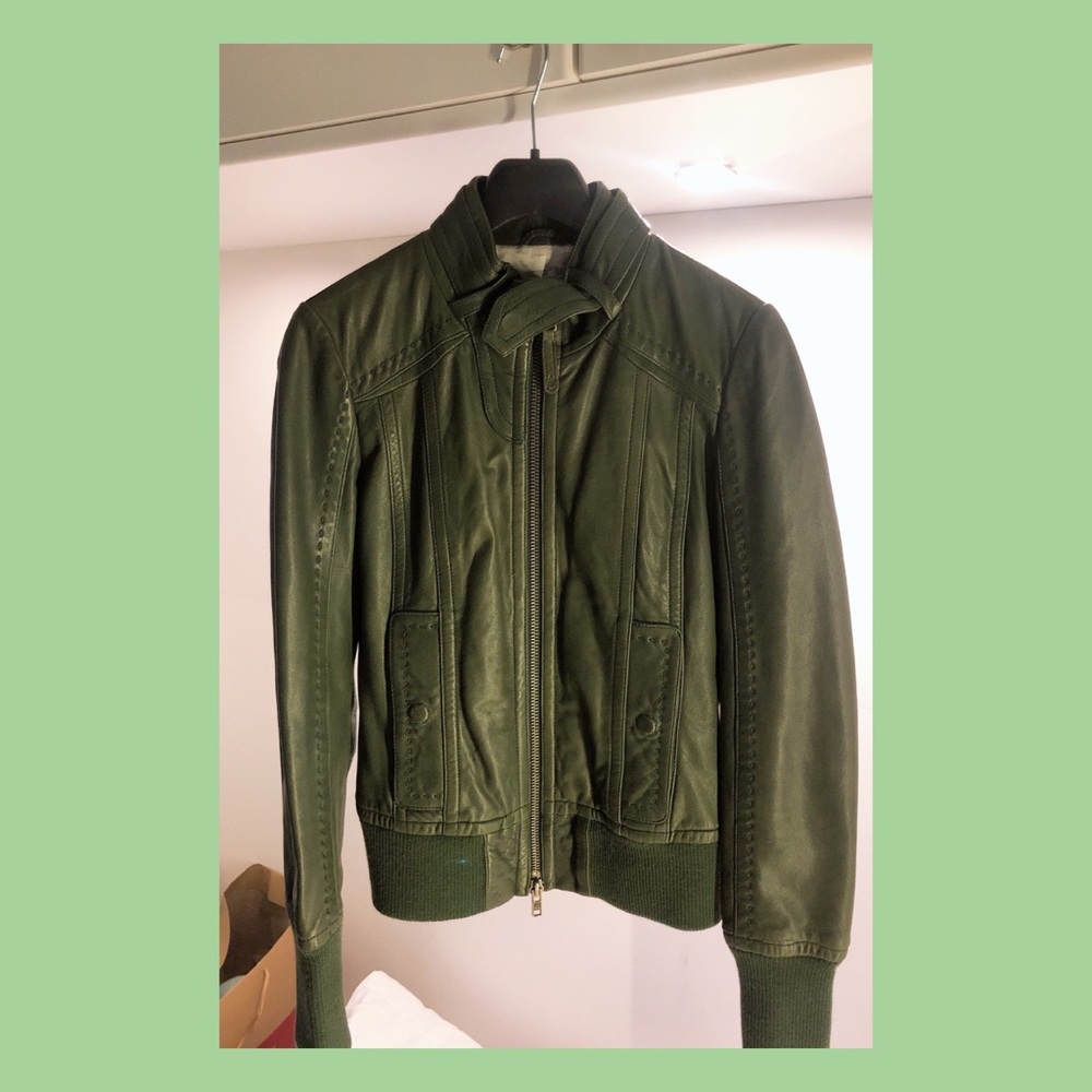 Mackage leather jacket
